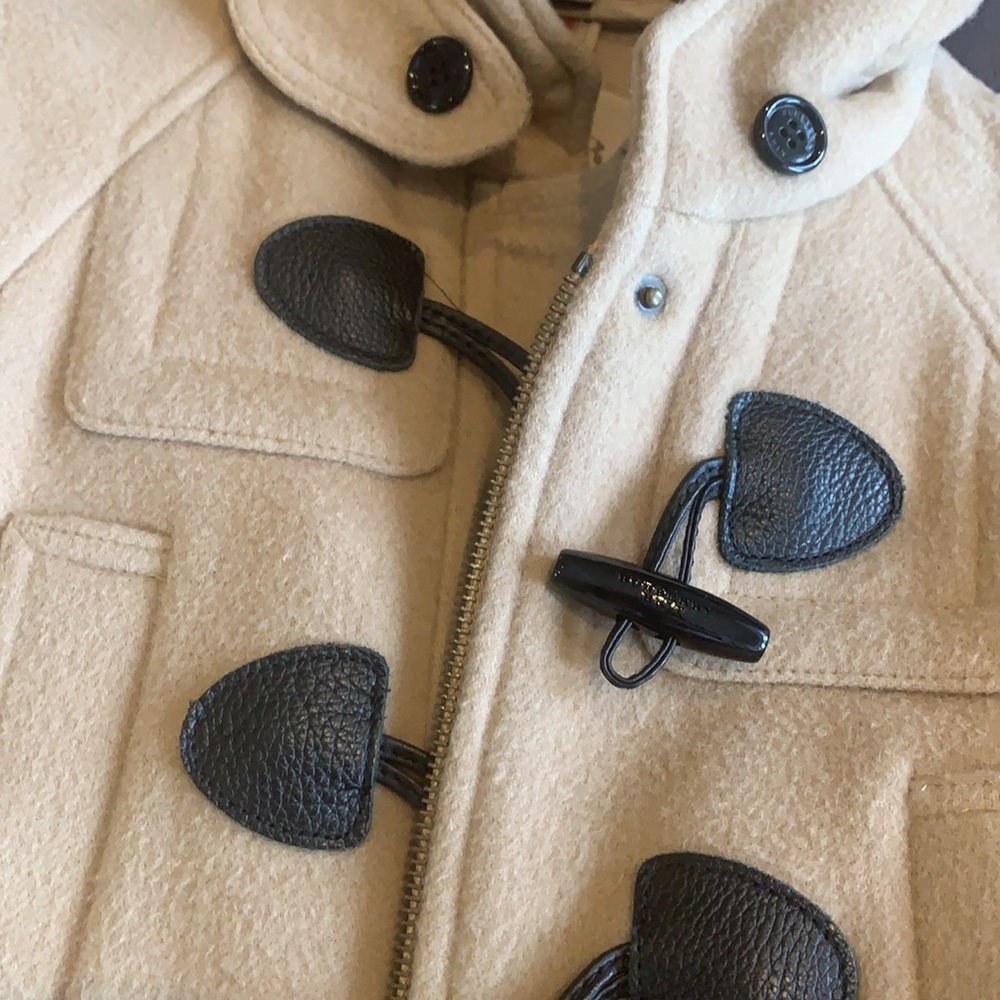 Burberry Tan Toggle Coat - Picture 5 of 5